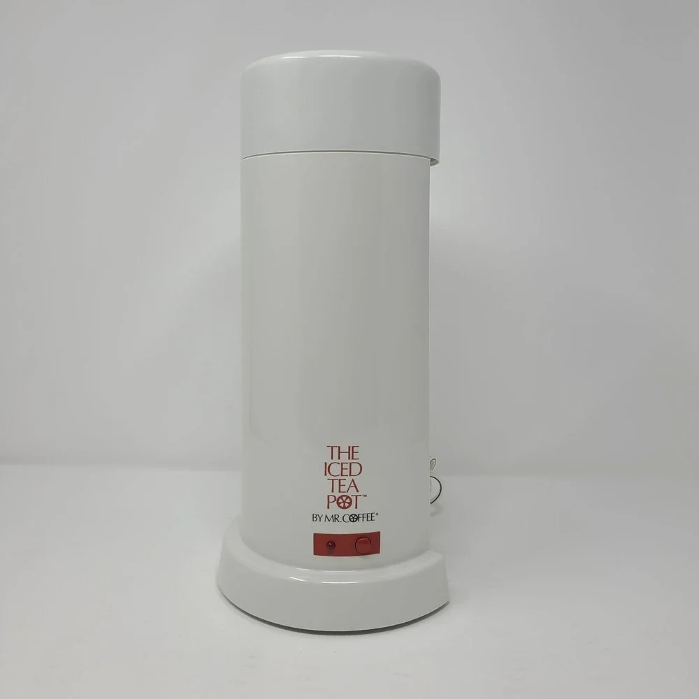 The Iced Tea Pot by Mr. Coffee Tea Maker Model TM1 Red 2 QT Excellent Condition